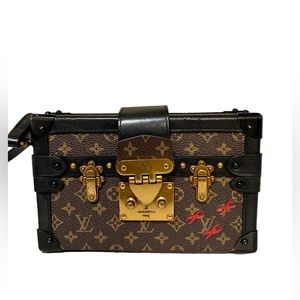 Louis Vuitton Petite Malle Handbag Monogram
Canvas Brown ❤️✨